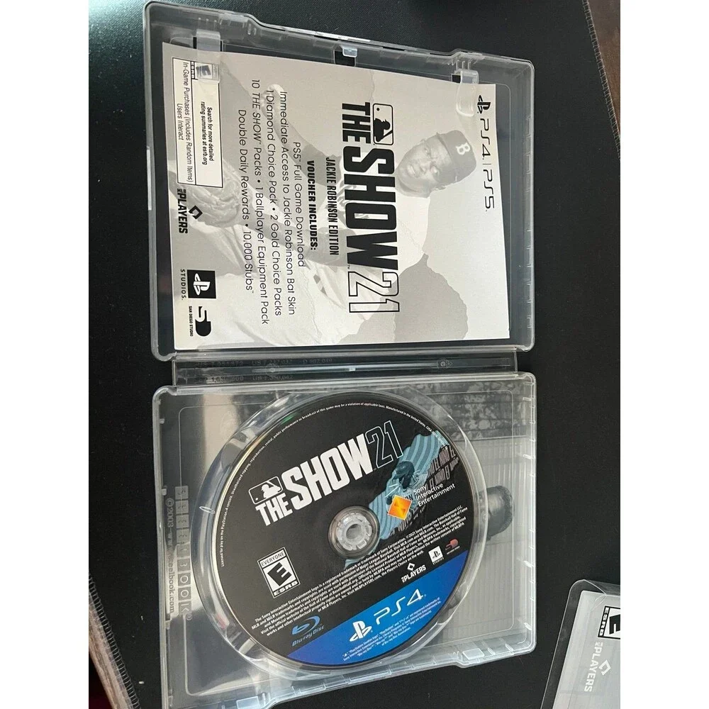 MLB The Show 21 -- Jackie Robinson Edition Steelbook Ps4/Ps5